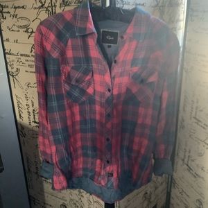 RAILS| Hunter Shirt| Red and Blue Plaid| Soft| Womens Large